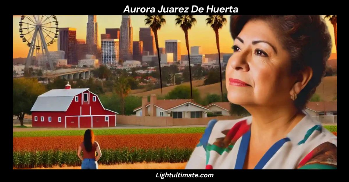 Aurora Juarez De Huerta_ A Dedicated Leader and Community Advocate